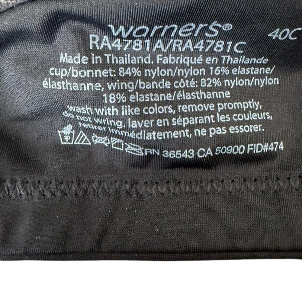 Warners seamless molded